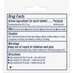 PetArmor Antihistamine Tablets para Perros: Alivio de Alergias, Picazón y Estornudos - Difenhidramina HCl 25 mg (100 Unidades) - Imagen 2