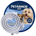 PetArmor Plus Collar Antipulgas y Garrapatas para Perros: Protección de 12 Meses contra Parásitos (Pack de 2 Unidades - Talla Única)