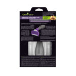 FURminator Undercoat deShedding Tool para Gatos Grandes de Pelo Corto (Talla M/L): Reduce el Desprendimiento de Pelo hasta en un 99% - Imagen 2