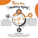 Zesty Paws NAD+ Healthy Aging: Suplemento en Bocaditos para Perros, Promueve la Salud Celular, la Función Mitocondrial, la Vitalidad y la Longevidad, con NR, Quercetina y TMG - Imagen 4