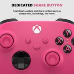 Control Inalámbrico Xbox Series X|S, Xbox One y PC: Edición Especial Deep Pink (Rosa Oscuro) - Diseño Ergonómico y Conectividad Bluetooth - Imagen 6