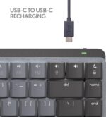 Logitech MX Mechanical Mini for Mac | Teclado Inalámbrico Táctil Premium | Layout Inglés - Imagen 6