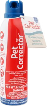 PET CORRECTOR (200 ml / 6.35 oz): Spray de Aire Comprimido para el Adiestramiento Canino, Detiene al Instante Comportamientos No Deseados (Ladrido, Salto, Mordida)