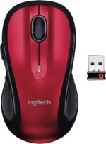 Mouse Logitech M510 Inalámbrico | Ergonómico Grande | Botones Laterales | Receptor Unifying