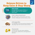 Zesty Paws Senior Advanced Calming Cognition Bites para Perros Mayores: Suplemento Relajante y de Apoyo Cognitivo, Ayuda con el Estrés y la Memoria, Sabor Pollo - Imagen 4