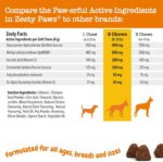 Zesty Paws Mobility Chews para Perros: Suplemento para Articulaciones y Cadera con Glucosamina, Condroitina y OptiMSM®, Sabor Pato (90 Bocaditos) - Imagen 4