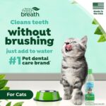 TropiClean Fresh Breath Aditivo para el Agua para Gatos (473 ml): Solución de Cuidado Oral Sin Cepillado, Elimina el Mal Aliento y Combate el Sarro - Imagen 5