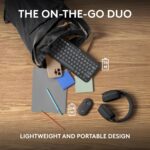 Logitech Pebble 2 Combo: Kit de Teclado Inalámbrico K380s y Mouse M350s - Bluetooth Multidispositivo - Diseño Slim y Minimalista - Silencioso - Color Graphite (Negro) - Imagen 9