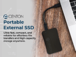 SSD Portátil Centon de 1TB USB 3.2 Gen 2: Unidad de Estado Sólido Externa de Alta Velocidad - Hasta 1100MB/s - Compacto y Resistente - Imagen 2