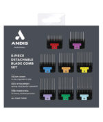 Juego De Peines Universales De Acero Inoxidable De 8 Piezas