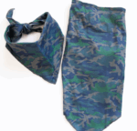 Juego de pañuelo y máscara de camuflaje para mascotas y padres, pequeño/medianoAmerican Fashion - Imagen 2