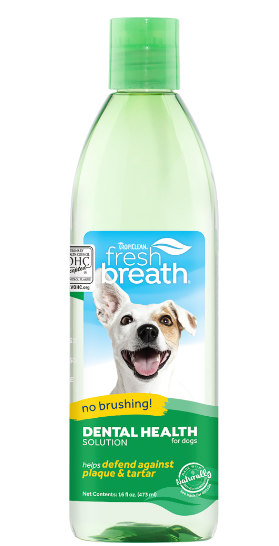 SOLUCIÓN DE SALUD DENTAL PARA PERROS.