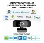 Cámara Web 1080P HD con Micrófono | Webcam USB Plug and Play | Videoconferencias PC - Imagen 7