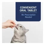PetArmor CAPACTION (Nitenpyram): Tratamiento Oral de Acción Rápida contra Pulgas para Gatos (Comprimidos), Elimina Pulgas Adultas en 6 Horas, Dosis Única - Imagen 3