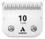 Cuchilla Andis UltraEdge #10 (1.5mm): Hoja de Acero Carbonizado para Máquinas de Corte Profesionales, Ideal para Perros, Gatos y Caballos - Imagen 2