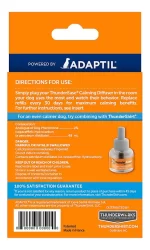 ThunderEase Dog Calming Diffuser Refill (48ml): Recambio de Feromonas para Perros, Repuesto para 30 Días de Calma, Control de Ansiedad y Miedo - Imagen 3
