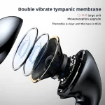 Lenovo LivePods LP40: Audífonos Inalámbricos (TWS) con Bluetooth 5.0, Diseño Semi-In-Ear, Control Táctil y Estuche de Carga USB-C - Imagen 2