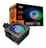 Fuente de Poder Aigo Warrior AK600 Max 600W | ATX | Ventilador RGB Silencioso | PC Gamer