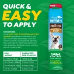 TropiClean Enticers Teeth Cleaning Gel para Gatos: Gel Dental Sabor Pollo Marinado en Miel, Elimina 99.9% de Bacterias, Combate Placa y Sarro (59 ml / 2 oz) - Imagen 3