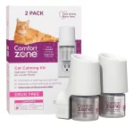 Comfort Zone Difusor Multigato (Pack de 2): Difusor de Feromonas para Reducir Conflictos y Peleas entre Gatos, Calma y Armonía en el Hogar