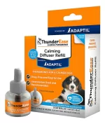 ThunderEase Dog Calming Diffuser Refill (48ml): Recambio de Feromonas para Perros, Repuesto para 30 Días de Calma, Control de Ansiedad y Miedo