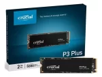 SSD Crucial P3 2TB M.2 NVMe PCIe 3.0 | Almacenamiento Masivo | Velocidad Extrema | Portátiles y PC