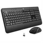 Combo Logitech MK540 Inalámbrico | Teclado y Mouse Ergonómicos | Layout Inglés (US/INTL)