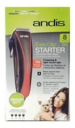 Máquina Peluquera Andis X8 Easy Clip para Mascotas: Kit de 12 Piezas, Motor Rotativo Potente, Ideal para Perros y Gatos, Cuchilla Intercambiable y Funcionamiento Silencioso - Imagen 2