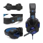 Audífonos Gamer SY-830MV (Soyto/Genérico): Headset Over-Ear con Micrófono Omnidireccional, Iluminación LED y Triple Conexión (2 x 3.5mm + USB) - Imagen 4