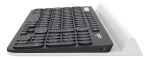 Logitech K780: Teclado Multidispositivo Inalámbrico para PC, Mac, Tablet y Smartphone, Teclas Silenciosas, Soporte Integrado y Triple Conexión Easy-Switch (Layout QWERTY US) - Imagen 3