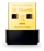 TP-Link Archer T2U: Adaptador USB Wi-Fi Doble Banda AC600 Nano, 5GHz (433 Mbps) + 2.4GHz (150 Mbps) para PC y Laptop - Imagen 6