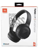 Audífonos JBL Tune 510BT Negro | Bluetooth | 40 Horas de Batería | Plegables | JBL Pure Bass