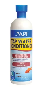 API Tap Water Conditioner (16 fl oz / 473 ml): Acondicionador de Agua Super Potente, Elimina Cloro, Cloraminas y Desintoxica Metales Pesados