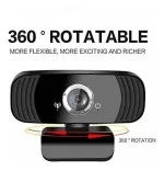Cámara Web 1080P HD con Micrófono | Webcam USB Plug and Play | Videoconferencias PC - Imagen 3