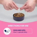 Proviable-DC Nutramax Suplemento Probiótico y Prebiótico para Perros y Gatos: Salud Digestiva y Equilibrio de la Flora Intestinal (30 Cápsulas) - Imagen 4