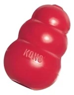 KONG Classic Juguete Interactivo y Rellenable para Perros (Talla L): Caucho Natural Rojo, Ideal para Razas Grandes, Masticación y Enriquecimiento - Imagen 4