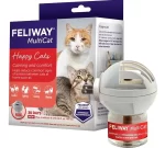 Feliway MultiCat Kit de Inicio (Difusor + Repuesto 48 ml): Reduce Peleas, Tensiones y Conflictos entre Gatos, Clínicamente Probado para 30 Días