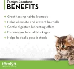 Tomlyn Laxatone Suplemento para Bolas de Pelo en Gatos (2.5 oz / 70.9g): Gel Lubricante para Eliminación y Prevención, Sabor a Arce - Imagen 4