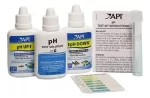 Kit Test Medidor de pH para Acuarios: Incluye Soluciones Ajustadoras (pH Up y pH Down), Mantenimiento del Agua Dulce y Salada, Medición Precisa del Nivel de Acidez del Agua - Imagen 3