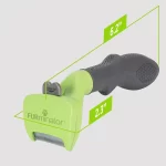 FURminator Undercoat deShedding Tool para Perros Pequeños de Pelo Corto (Talla S): Cepillo Deslanador Profesional, Reduce la Caída del Pelo hasta en un 99% - Imagen 4