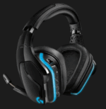 G935 Audífonos inalámbricos con micrófono, sonido envolvente 7.1 y LIGHTSYNC para juegos