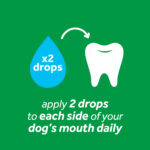 Gel Dental TropiClean Fresh Breath para Perros (2 fl oz / 59 ml): Limpiador de Dientes Sin Cepillado, Elimina Placa y Sarro, Aliento Fresco Natural - Imagen 3
