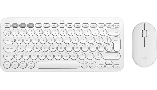 Logitech Combo de teclado y mouse inalámbricos K380 + M350