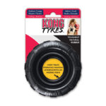 KONG Extreme Tires: Juguete para Perro en Forma de Llanta de Caucho Ultra Resistente - Tamaño Medium/Large