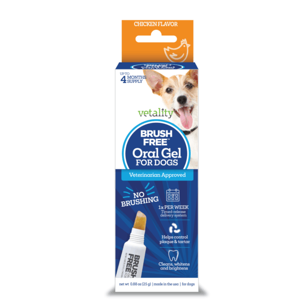 Vetality Gel bucal sin cepillo para perros