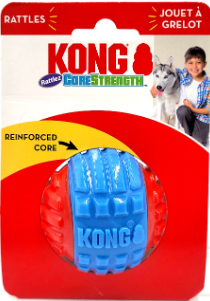 KONG CoreStrength Rattlez Ball MEDIUM