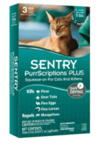 Sentry Purrscriptions Plus - Pulgas y garrapatas para gatos - Imagen 2