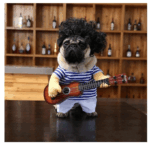 Disfraz de Mascota Tocando La Guitarra Talla L