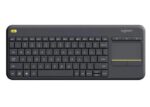 Teclado Inalámbrico Logitech K400 Plus Qwerty Inglés Uk Color Negro