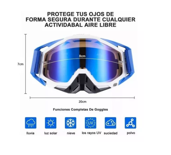 Screenshot_1-15-1.png Goggles Motocross De Tácticas Ajustables Para Sport Gafas - Imagen 2